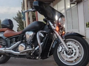 Yamaha XVS 1300 A Midnight Star Satılır,Benzin / Bakı / 2008 ,11000.00 AZN